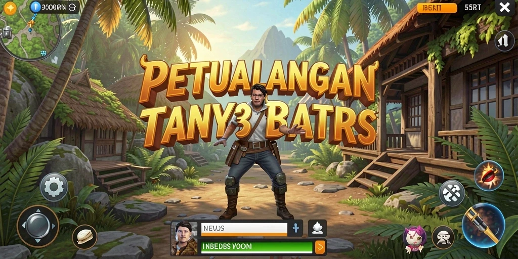 Gameplay mendebarkan dalam 5RT dengan berbagai tantangan adventure.