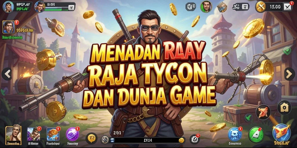 Tampilan gameplay yang menarik di 95PGPLAY dengan elemen Tycoon.