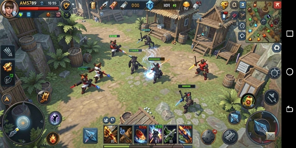 Tampilan gameplay AMS789 yang penuh aksi dan strategi.