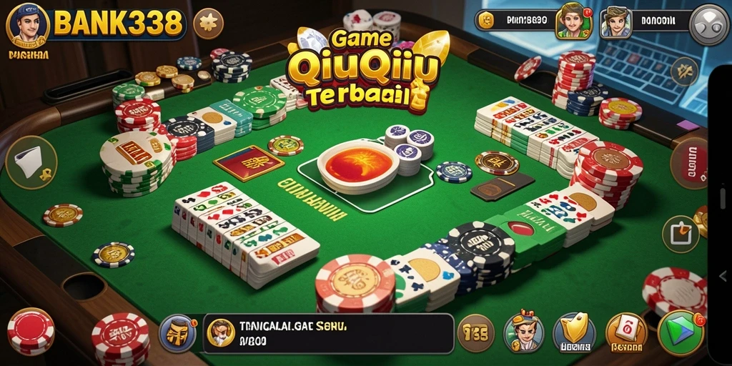 Tampilan gameplay QiuQiu yang menarik dan mendebarkan.