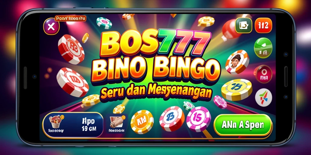 Tampilan menarik dari gameplay Bingo BOS777.