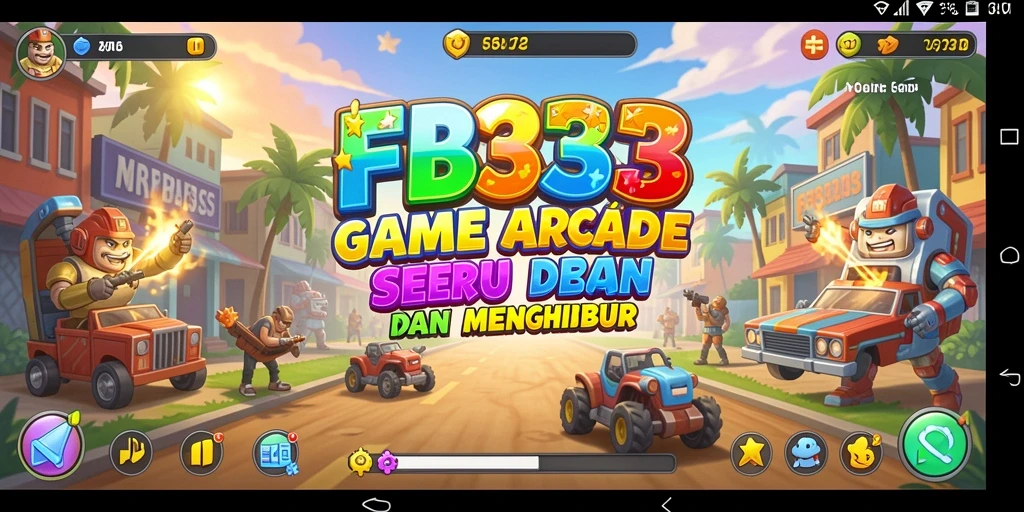 Screenshot FB333 menampilkan gameplay Arcade yang seru dan menantang.