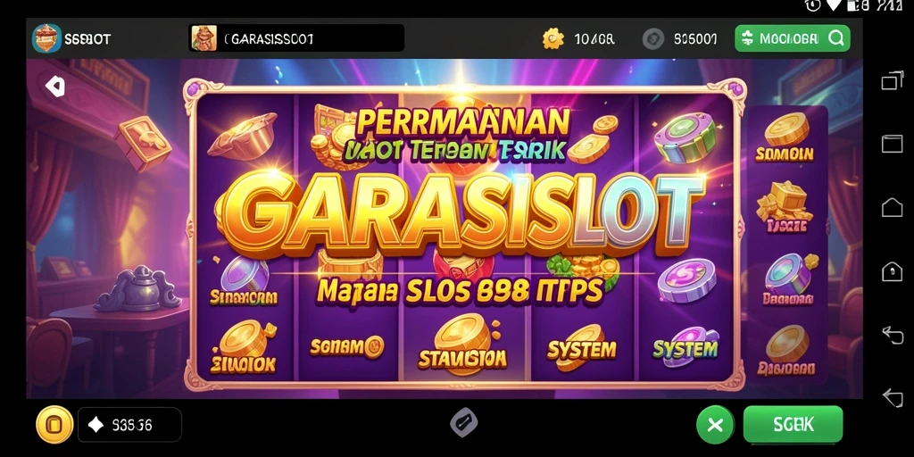 Tampilan gameplay menarik dari GARASISLOT yang menegangkan.