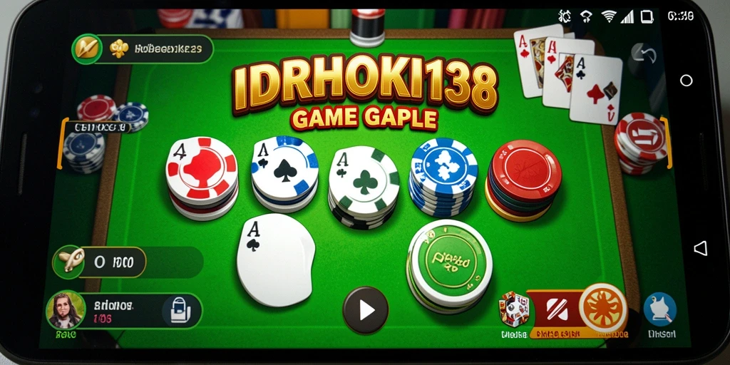 Tampilan gameplay seru dalam IDRHOKI138, nikmati permainan Gaple.