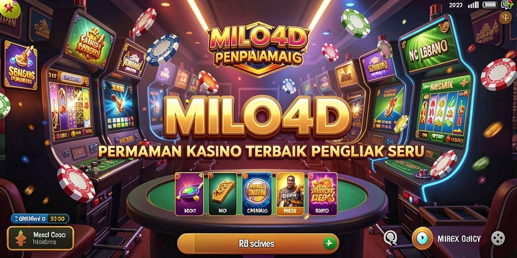 Tampilan gameplay Kasino yang menarik di MILO4D.