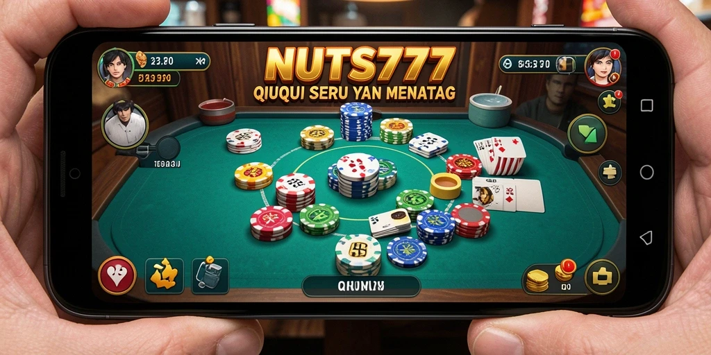Gameplay seru dari NUTS777 dalam permainan QiuQiu.