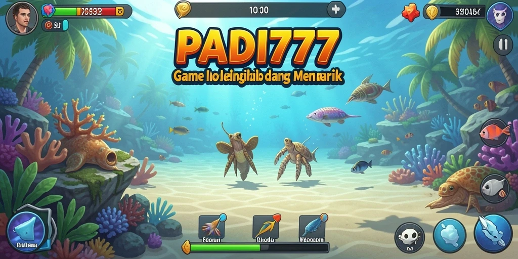 Tampilan gameplay PADI777 yang seru dan mengasyikkan.