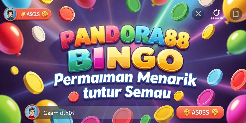 Tangkapan layar utama PANDORA88 menampilkan gameplay seru Bingo.