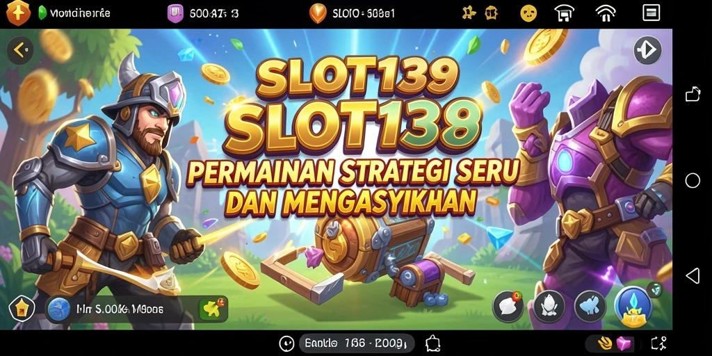 Screenshot utama SLOT138 menunjukkan aksi strategi yang menegangkan.