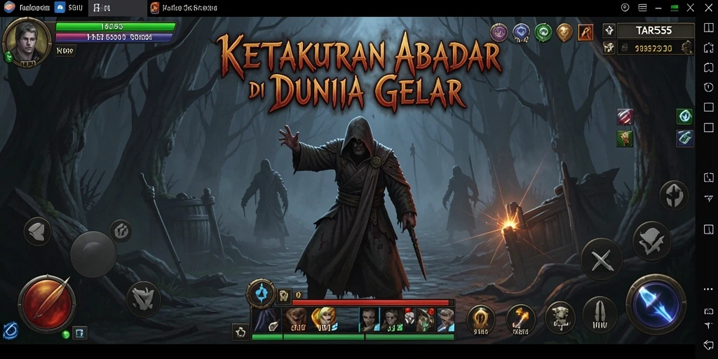 TAR555 menampilkan gameplay mendebarkan dengan suasana yang mencekam.