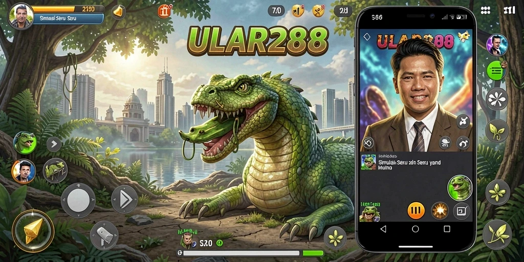 Tangkapan layar gameplay ULAR288 dengan misi simulasi yang mendebarkan.